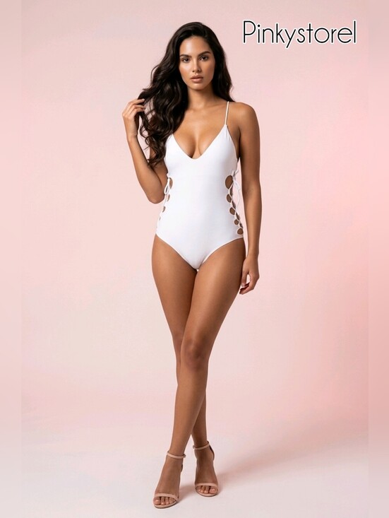Other - Sexy White Swimsuit 🦢